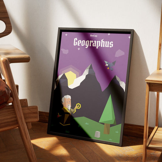 Affiche Géographus - Taille 30x40 - MonCapy