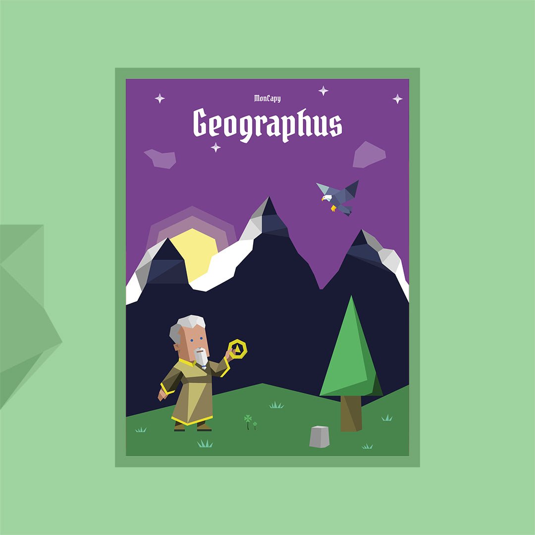 Affiche Géographus - Taille 30x40 - MonCapy