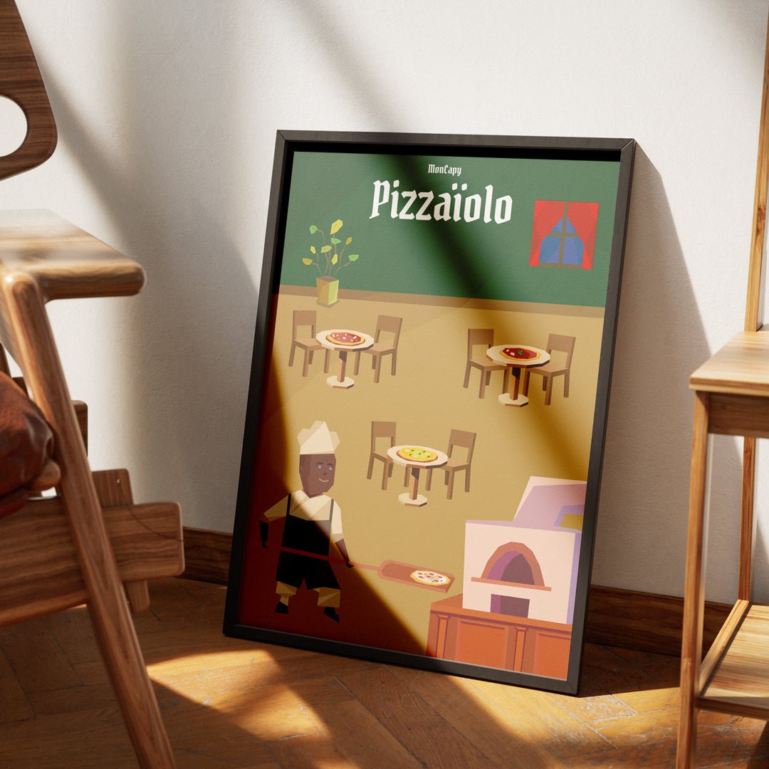 Affiche Pizzaïolo - MonCapy