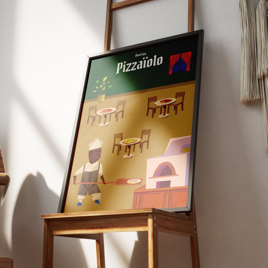 Affiche Pizzaïolo - MonCapy