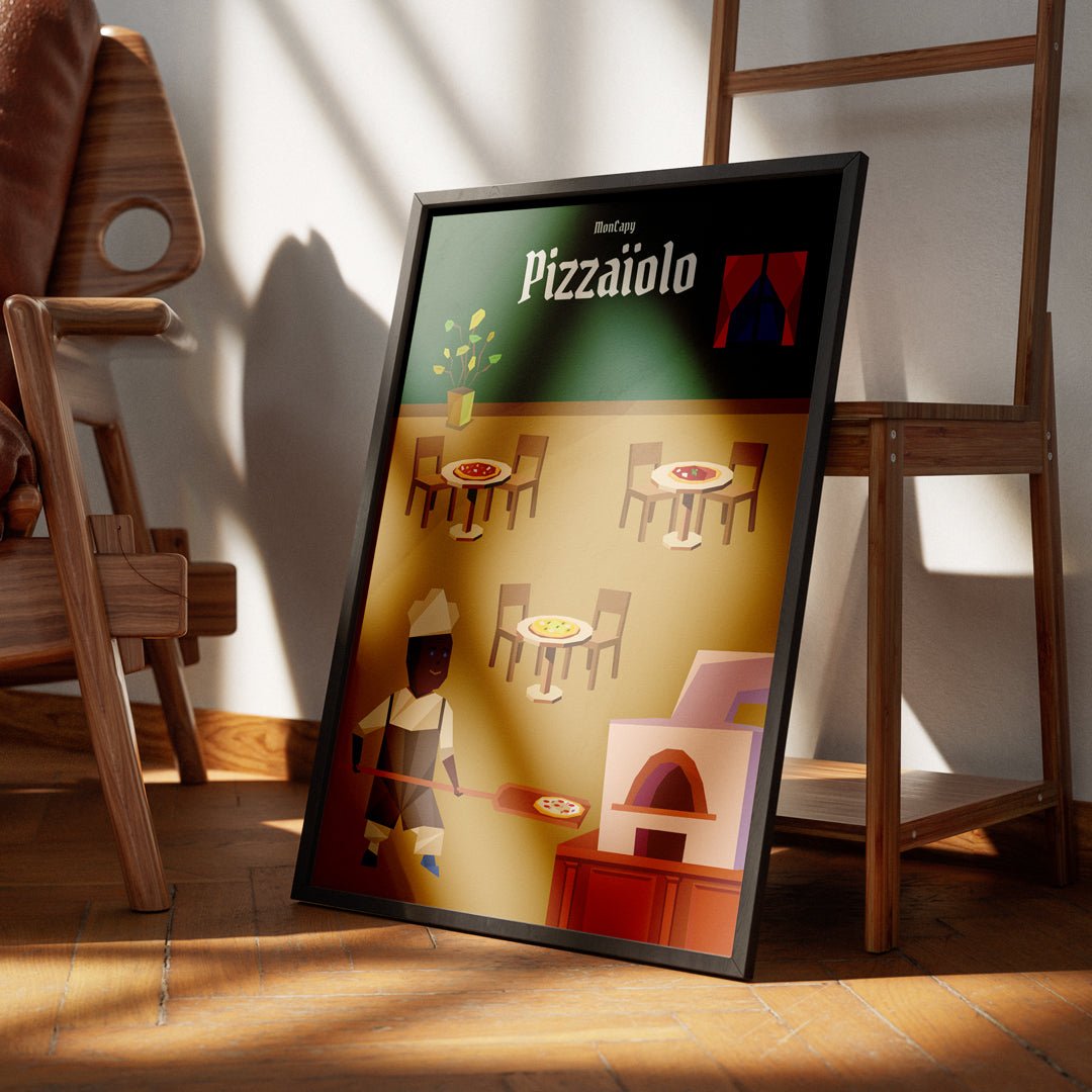 Affiche Pizzaïolo - MonCapy