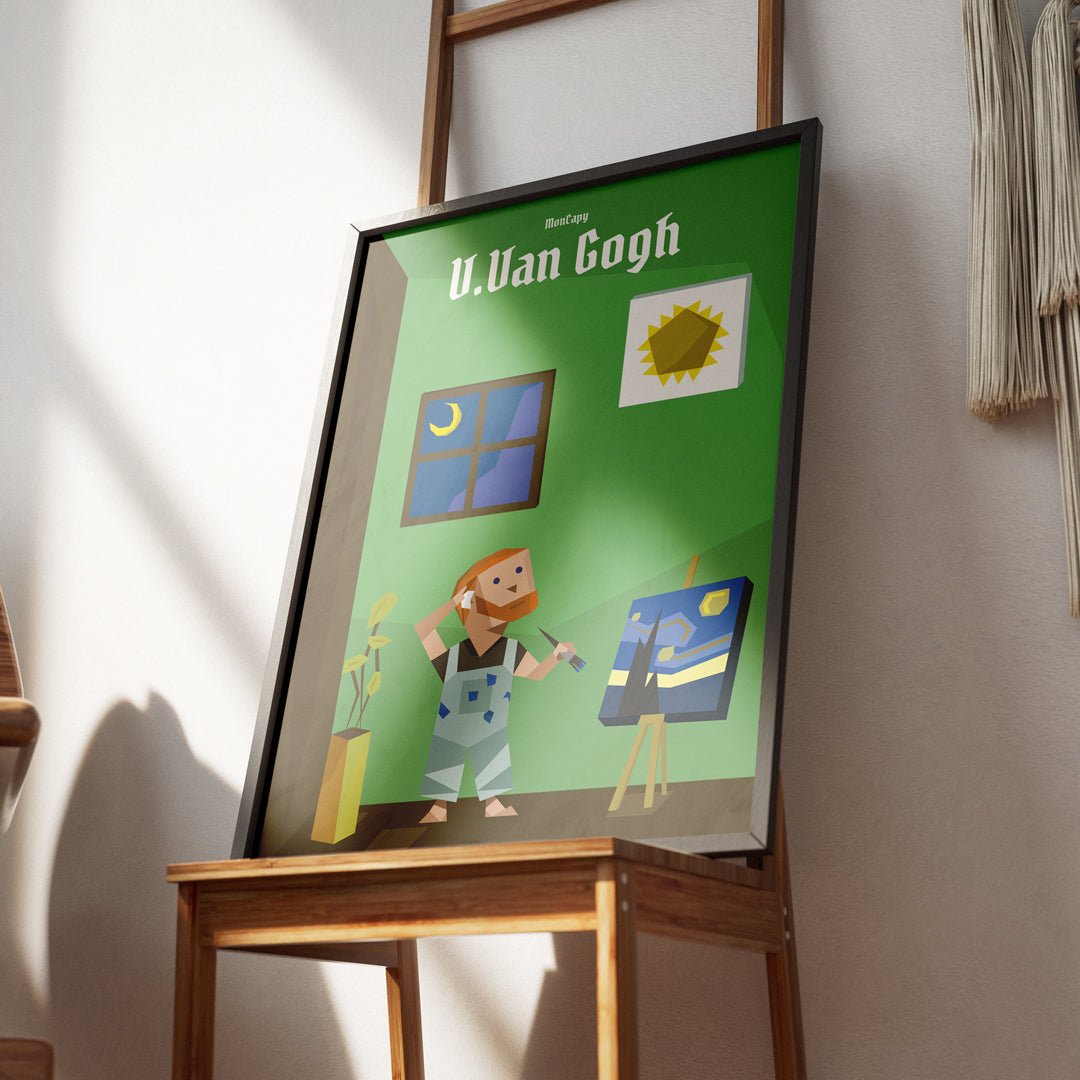 Affiche Van Gogh - Taille 30x40 - MonCapy