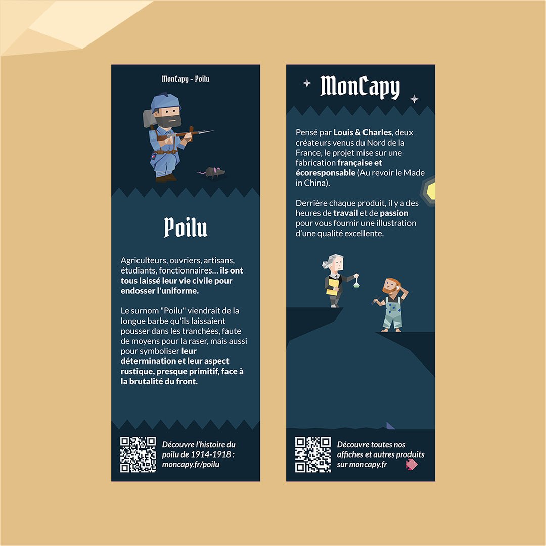 Marque - page - Poilu - MonCapy