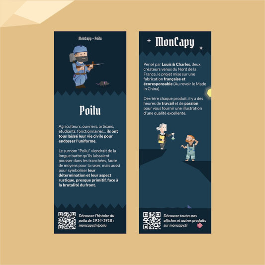 Marque - page - Poilu - MonCapy